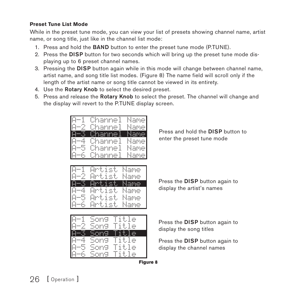 Sirius Satellite Radio 4 User Manual | Page 28 / 64