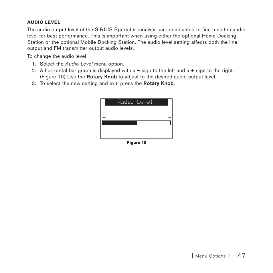 Sirius Satellite Radio 4 User Manual | Page 49 / 64