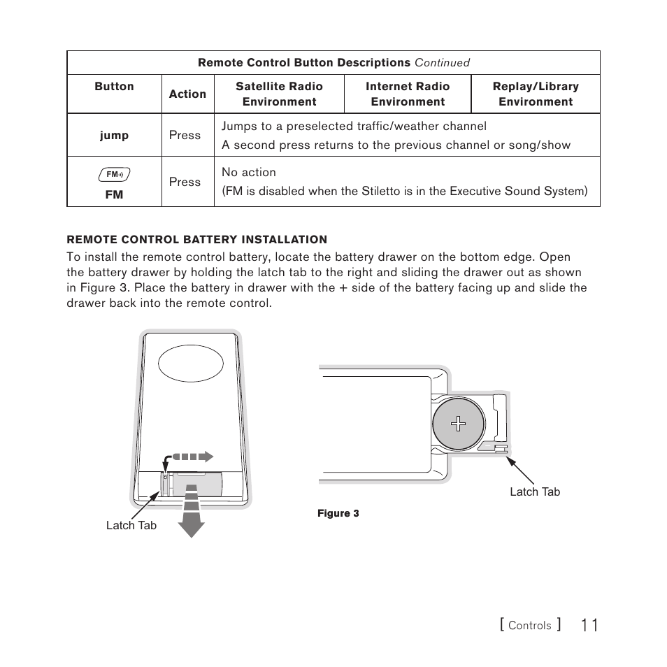 Sirius Satellite Radio E x e c u t i v e S o u n d S y s t e m User Manual | Page 13 / 32