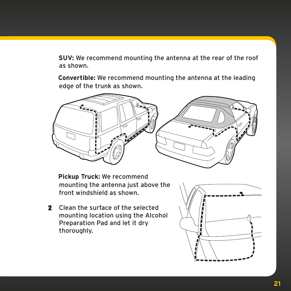 Sirius Satellite Radio PowerConnect XMP3IVKUG0210 User Manual | Page 21 / 68