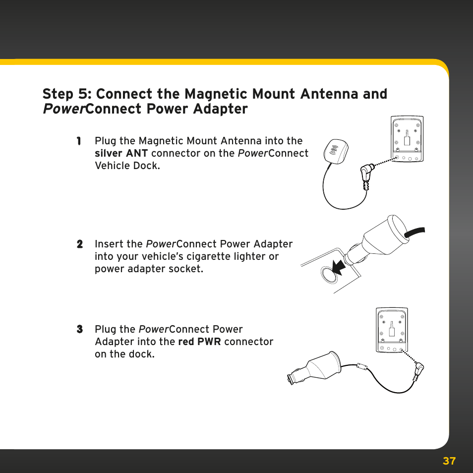 Sirius Satellite Radio PowerConnect XMP3IVKUG0210 User Manual | Page 37 / 68