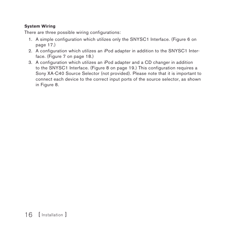 Sirius Satellite Radio SiriusConnect SNYSC1 User Manual | Page 16 / 24