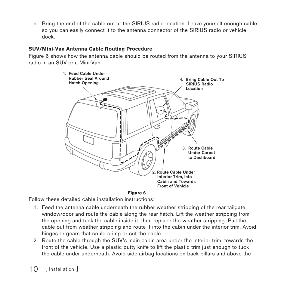 Sirius Satellite Radio DOT2 User Manual | Page 10 / 24