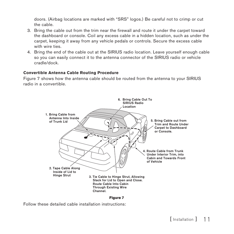 Sirius Satellite Radio DOT2 User Manual | Page 11 / 24