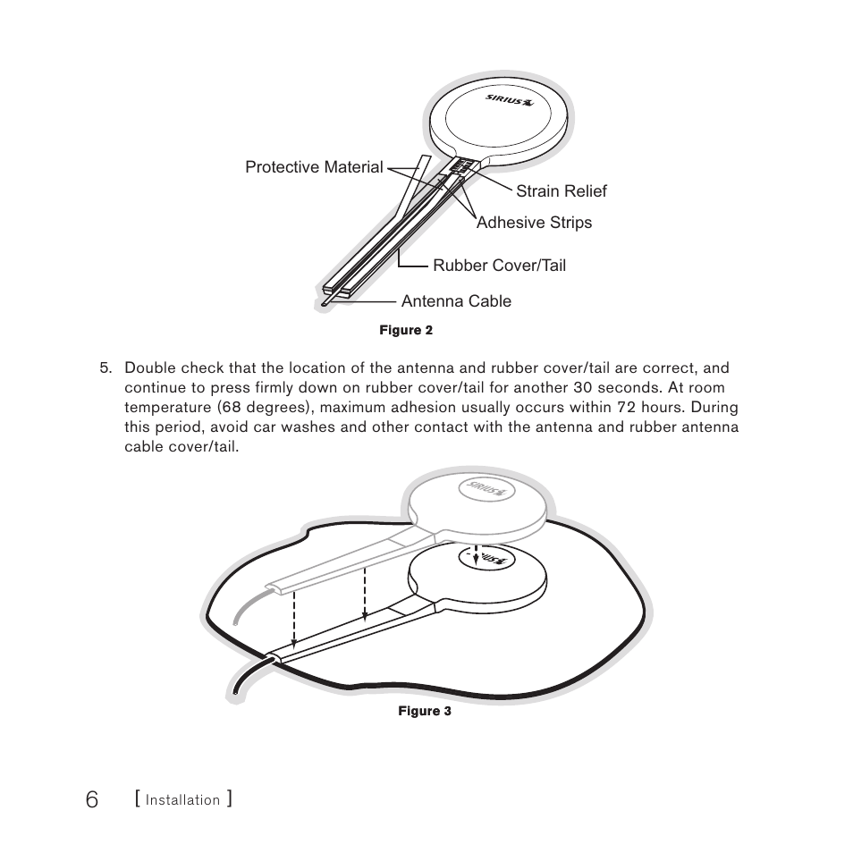 Sirius Satellite Radio DOT2 User Manual | Page 6 / 24