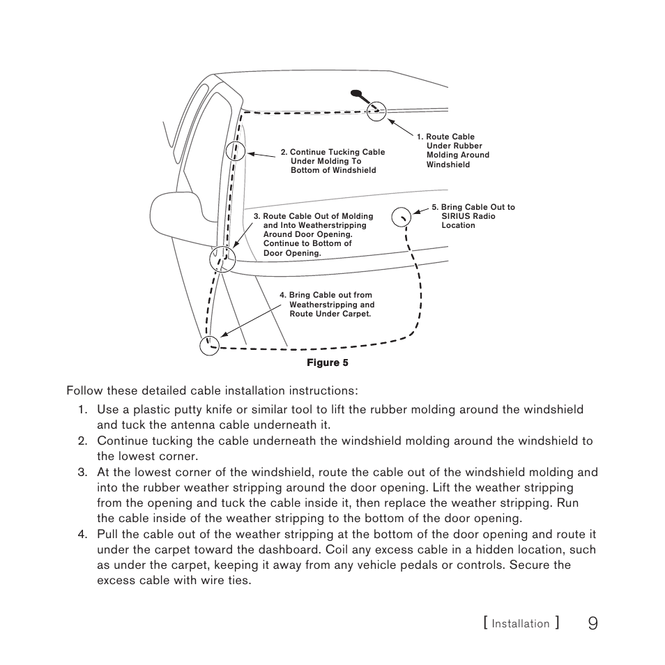 Sirius Satellite Radio DOT2 User Manual | Page 9 / 24