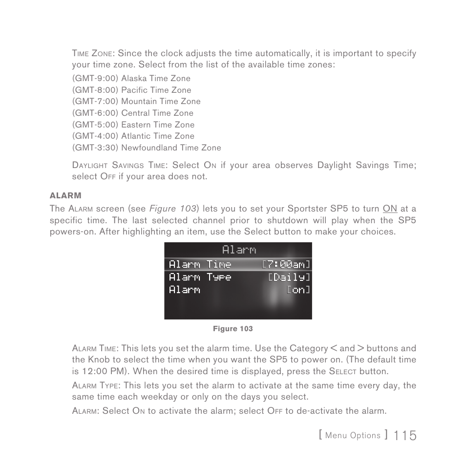 Sirius Satellite Radio SPORTSTER 5 User Manual | Page 115 / 124
