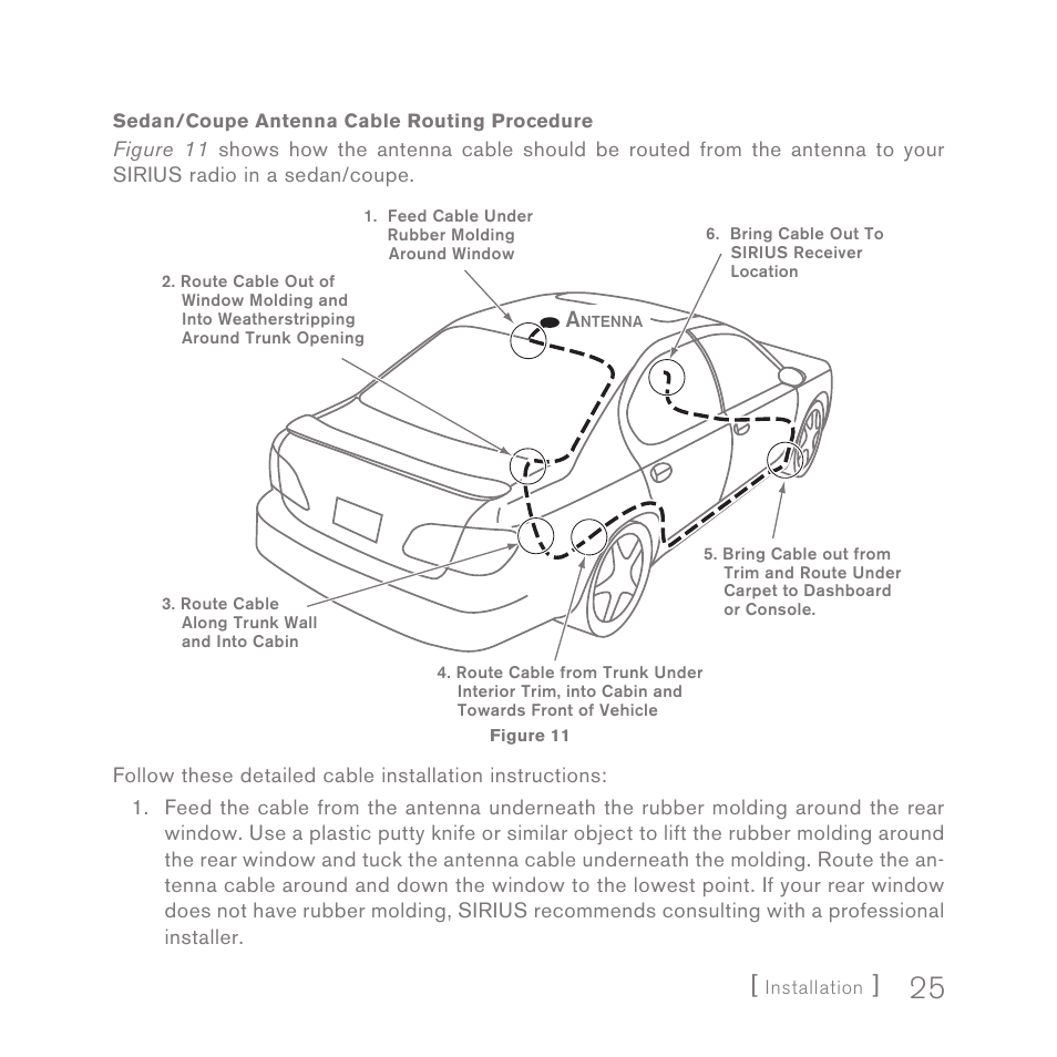 Sirius Satellite Radio SPORTSTER 5 User Manual | Page 25 / 124