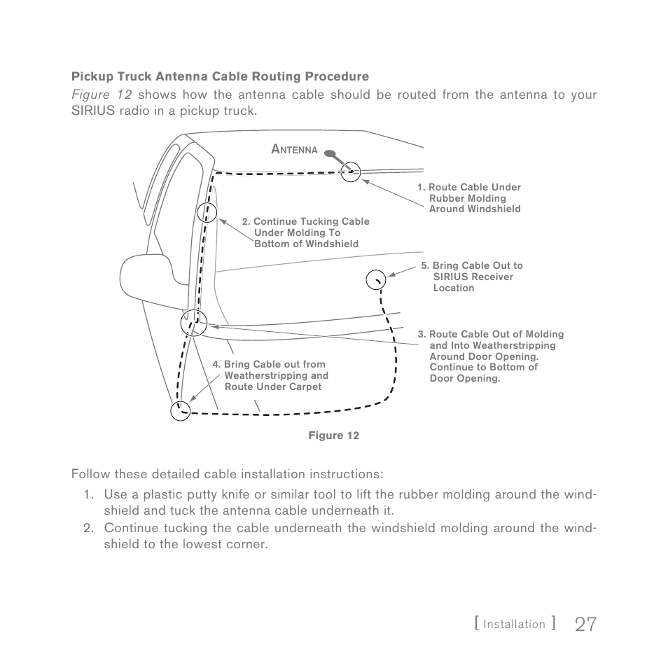 Sirius Satellite Radio SPORTSTER 5 User Manual | Page 27 / 124