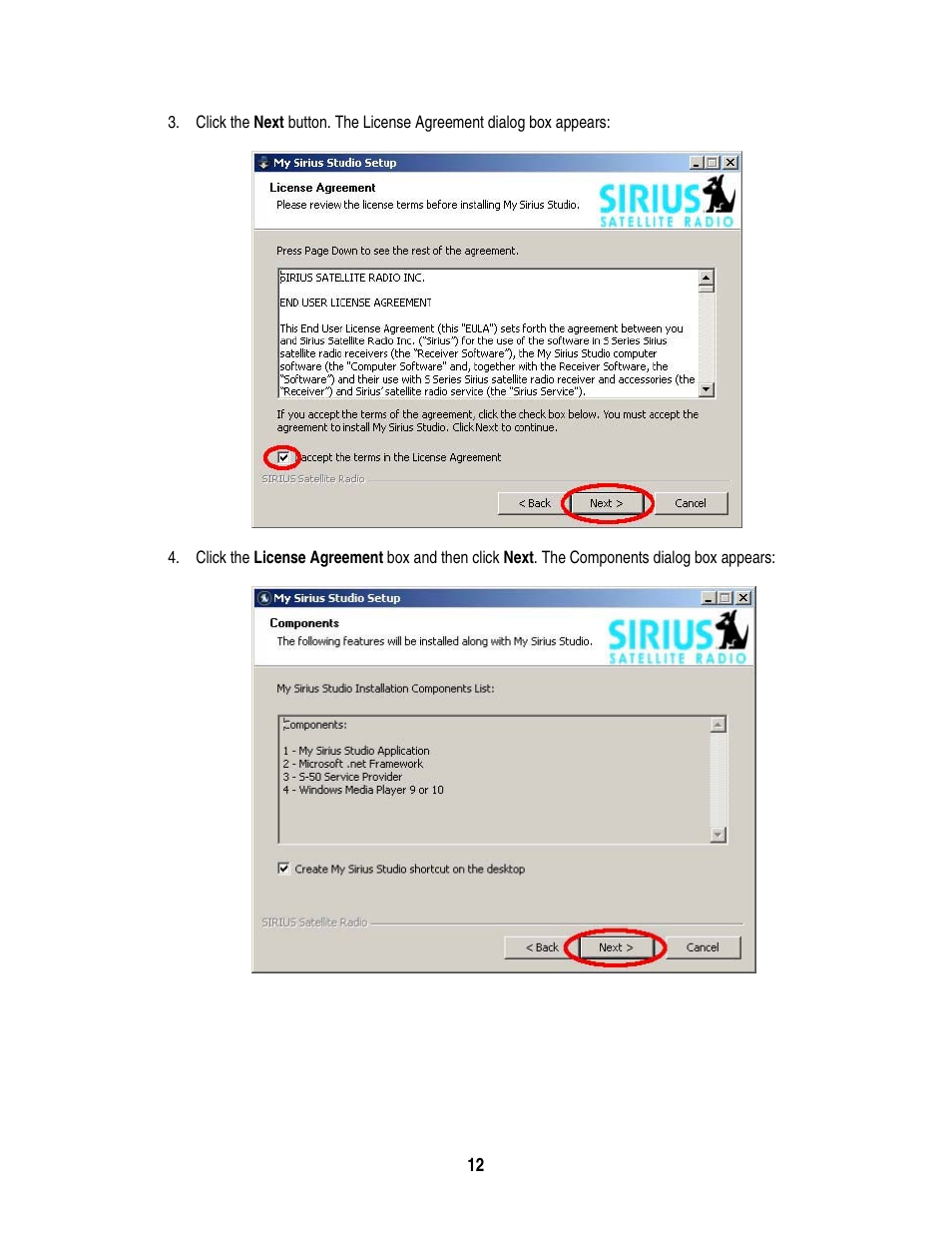 Sirius Satellite Radio S50 User Manual | Page 149 / 170