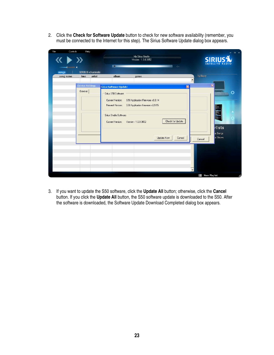 Sirius Satellite Radio S50 User Manual | Page 160 / 170