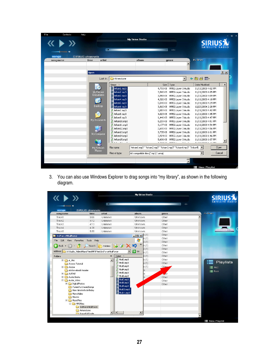 Sirius Satellite Radio S50 User Manual | Page 164 / 170