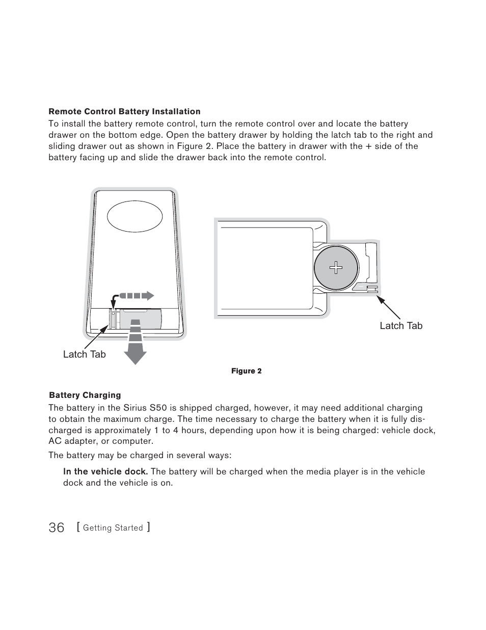 Sirius Satellite Radio S50 User Manual | Page 36 / 170