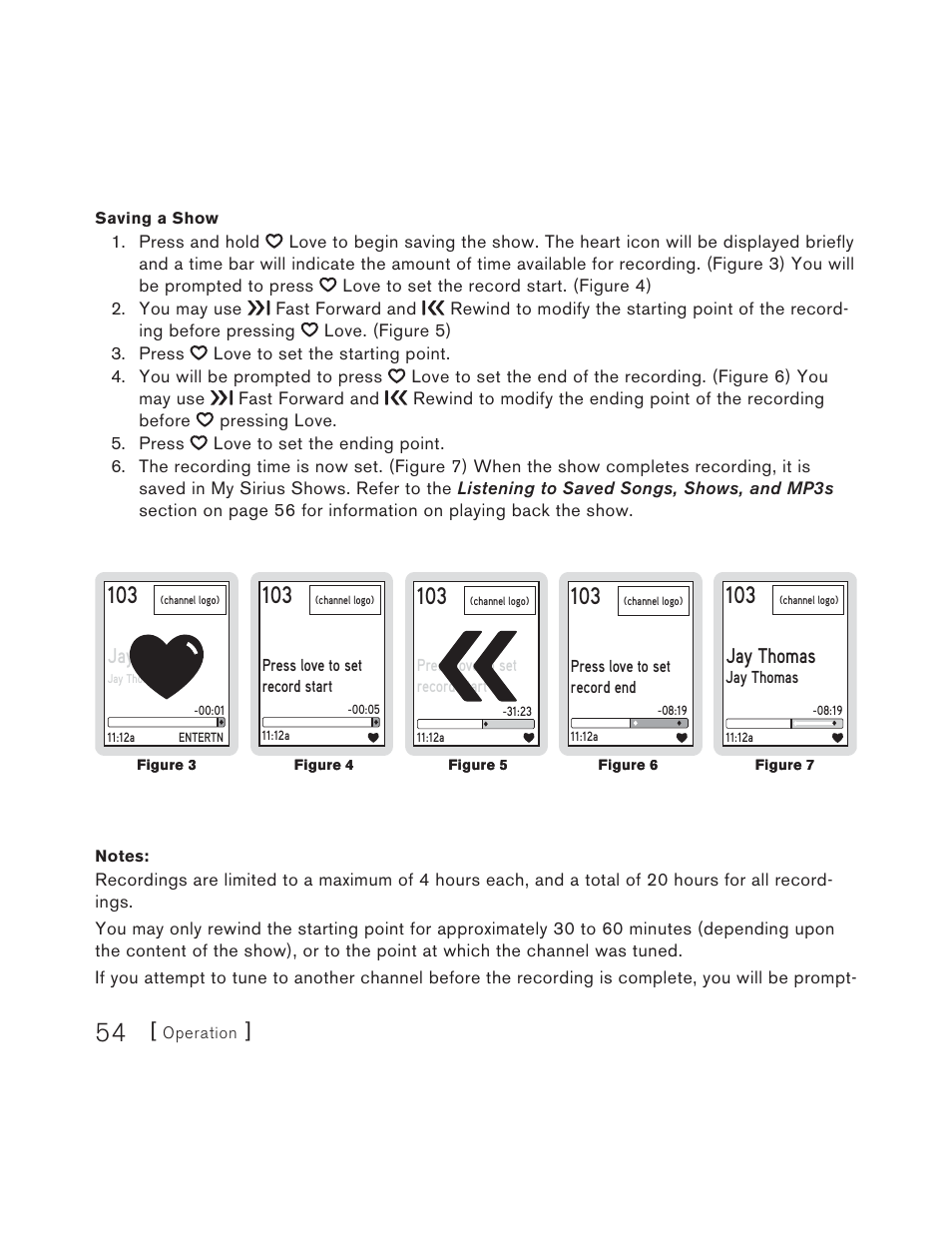 Jay thomas | Sirius Satellite Radio S50 User Manual | Page 54 / 170