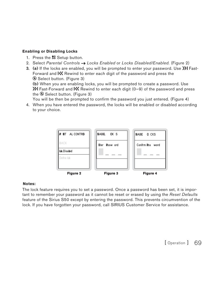 Sirius Satellite Radio S50 User Manual | Page 69 / 170