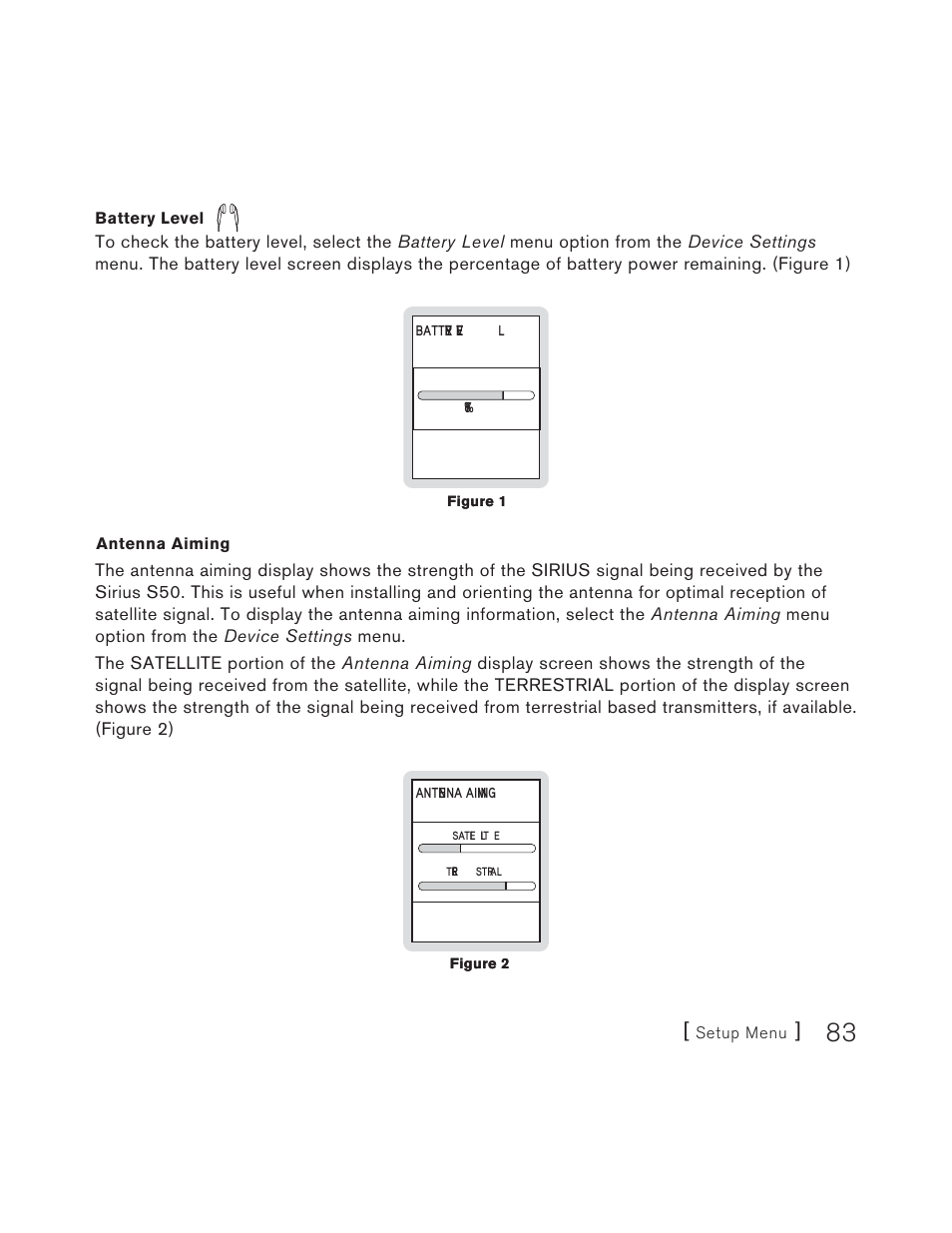 Sirius Satellite Radio S50 User Manual | Page 83 / 170