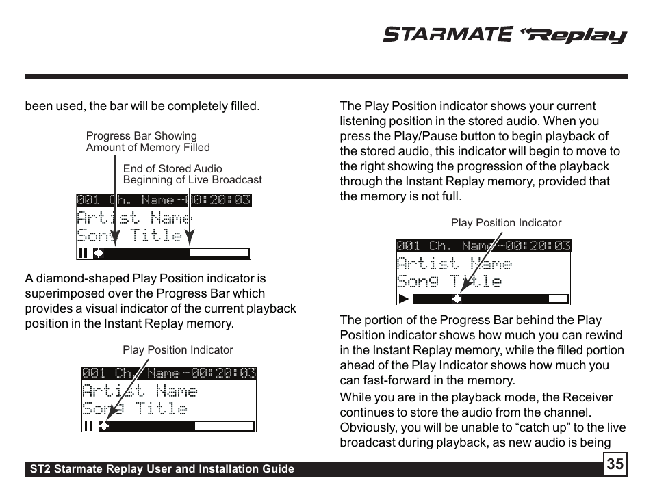 Sirius Satellite Radio ST2 User Manual | Page 35 / 60