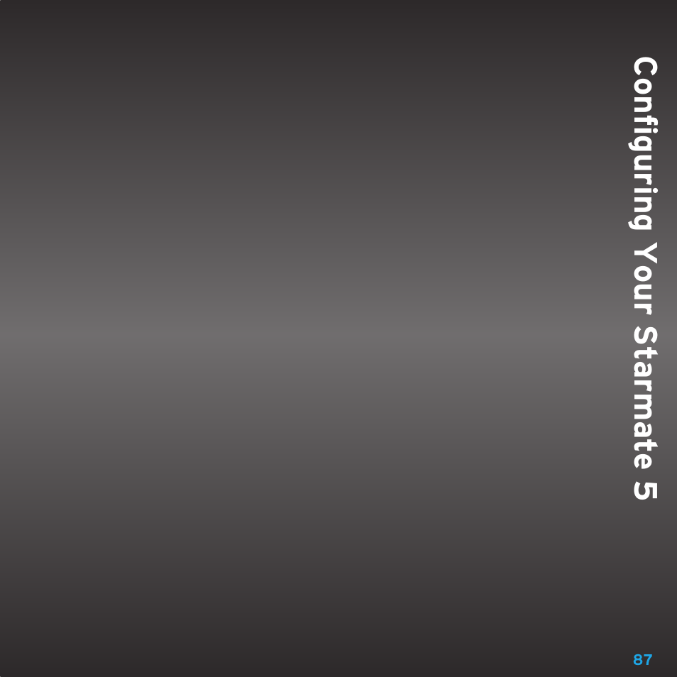 Configuring your starmate 5, Where else can you use your starmate 5 | Sirius Satellite Radio SDST5V1 User Manual | Page 87 / 124