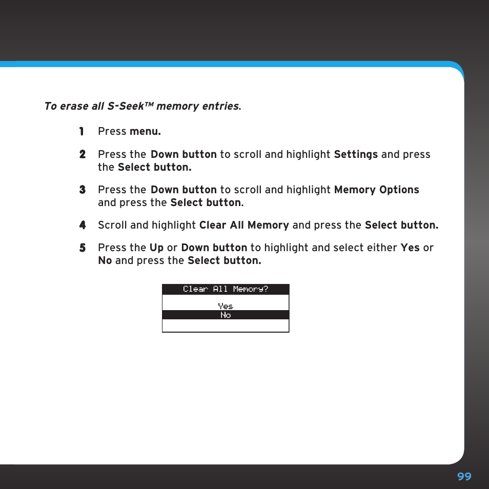 Configuring your starmate 5 | Sirius Satellite Radio SDST5V1 User Manual | Page 99 / 124