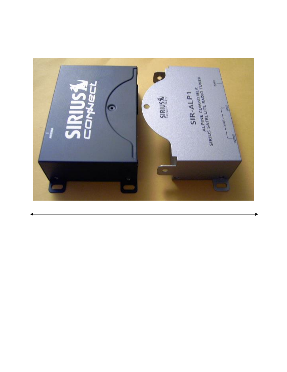 Sirius Satellite Radio SIR-ALP1 User Manual | Page 2 / 13