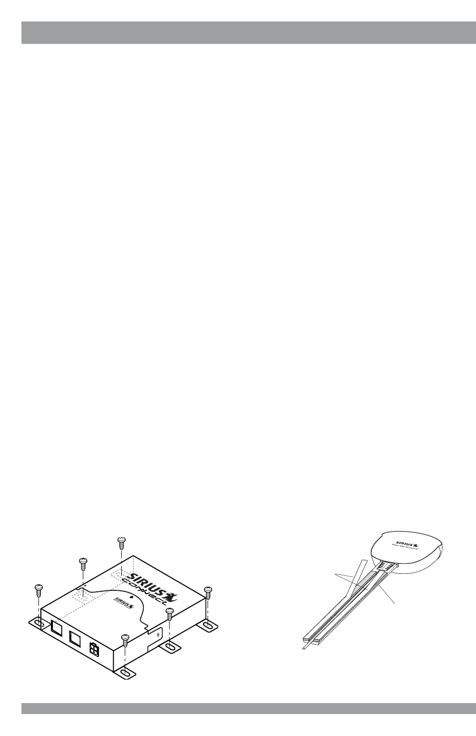 Installation | Sirius Satellite Radio SIR-PNR1 User Manual | Page 6 / 14