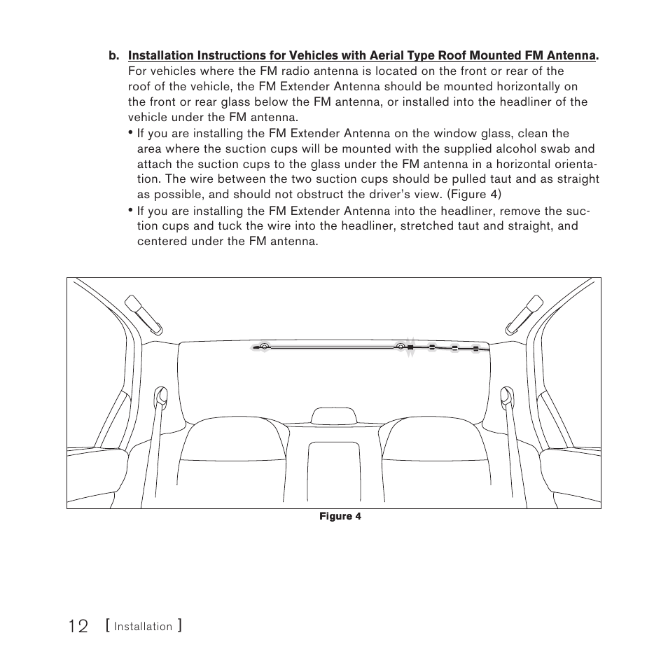 Sirius Satellite Radio FEA FM Extender Antenna User Manual | Page 12 / 22