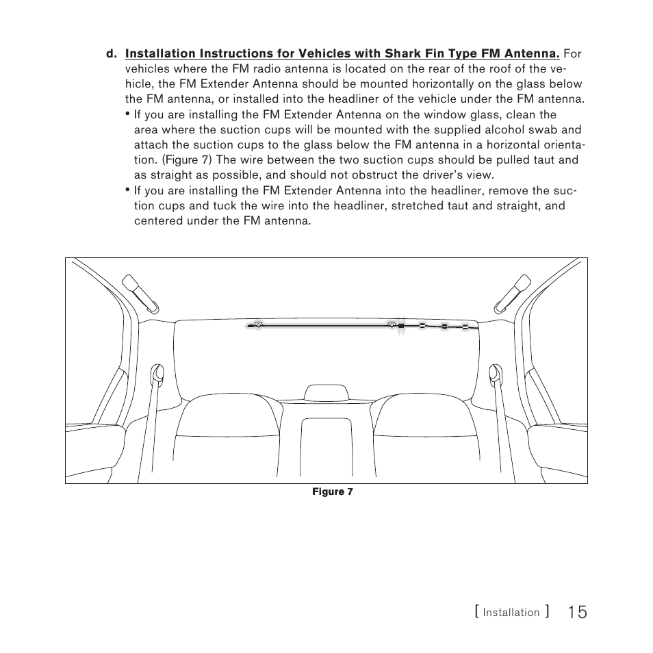 Sirius Satellite Radio FEA FM Extender Antenna User Manual | Page 15 / 22