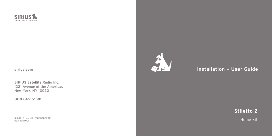 Sirius Satellite Radio SLH2 User Manual | 45 pages