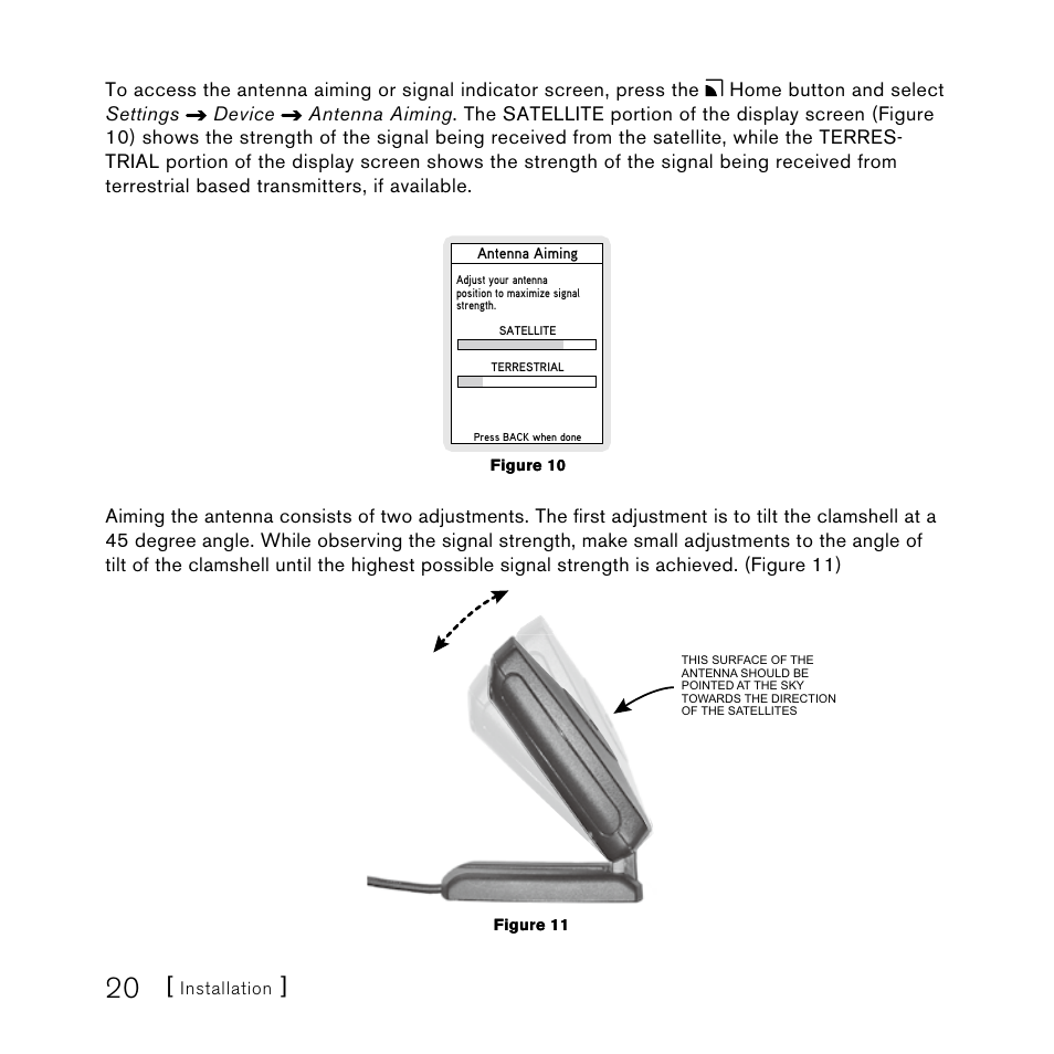 Sirius Satellite Radio SLH2 User Manual | Page 20 / 45