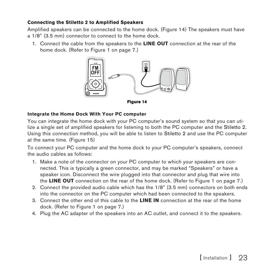 Sirius Satellite Radio SLH2 User Manual | Page 23 / 45