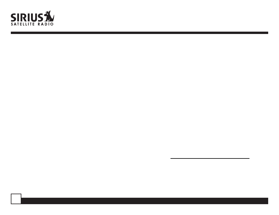 14 operating the receiver | Sirius Satellite Radio SR-H550 User Manual | Page 14 / 40