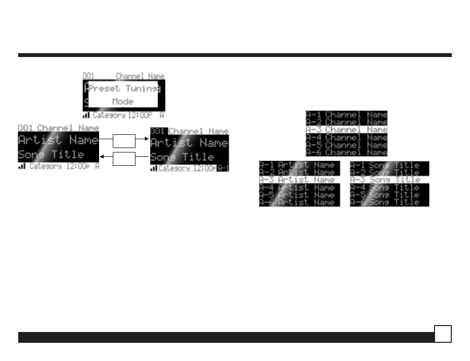 Sirius Satellite Radio SR-H550 User Manual | Page 19 / 40