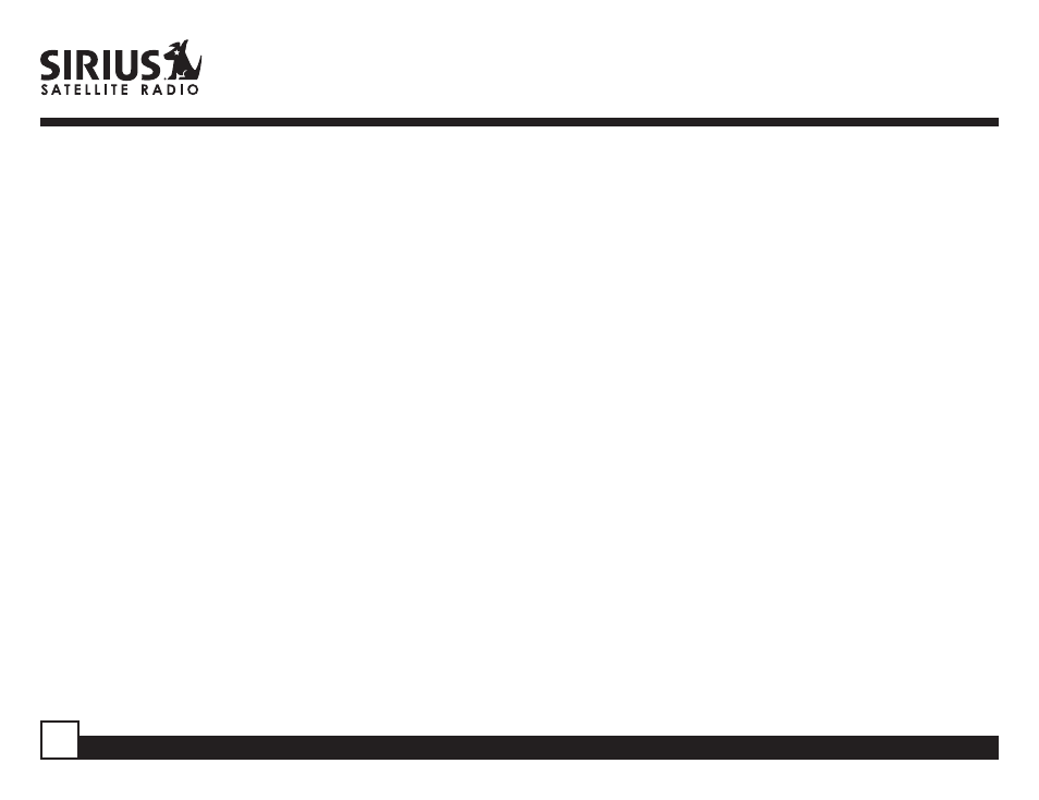 Sirius Satellite Radio SR-H550 User Manual | Page 2 / 40