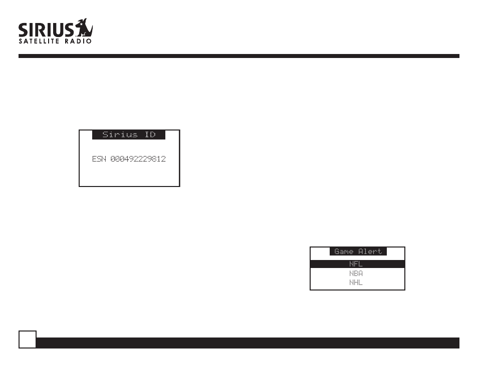 Sirius Satellite Radio SR-H550 User Manual | Page 26 / 40