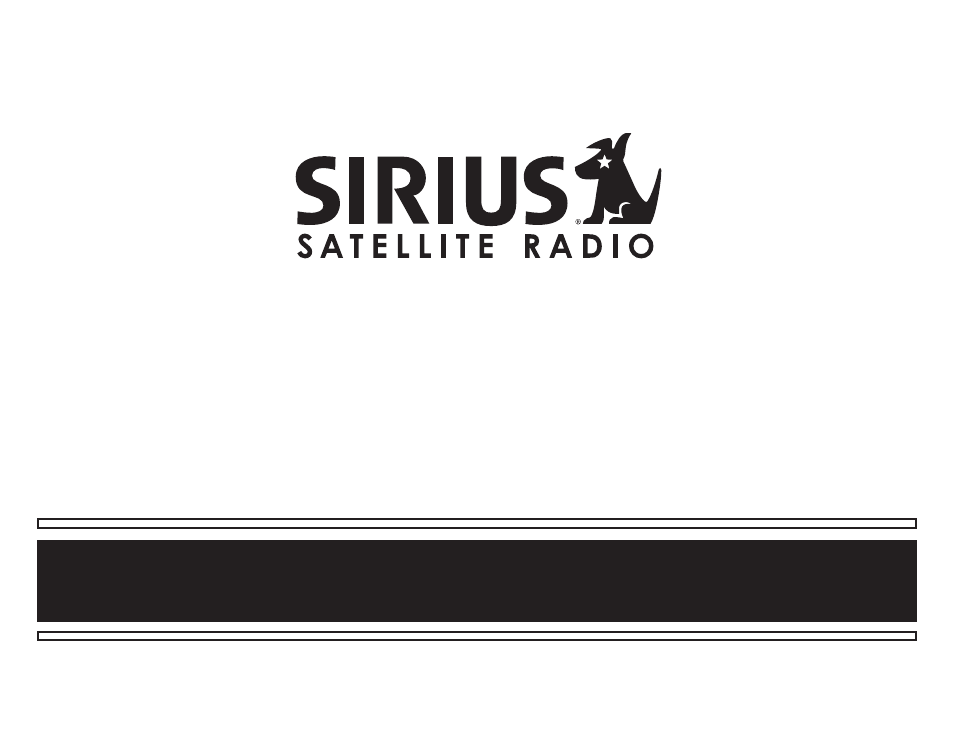 Sirius Satellite Radio SR-H550 User Manual | Page 40 / 40