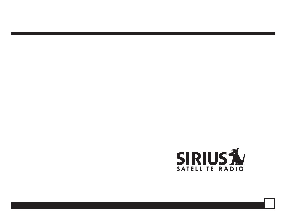 Sirius Satellite Radio SR-H550 User Manual | Page 5 / 40