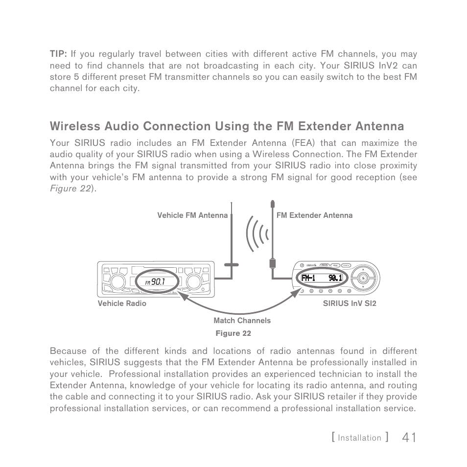 Sirius Satellite Radio SIRIUS InV2 User Manual | Page 41 / 84