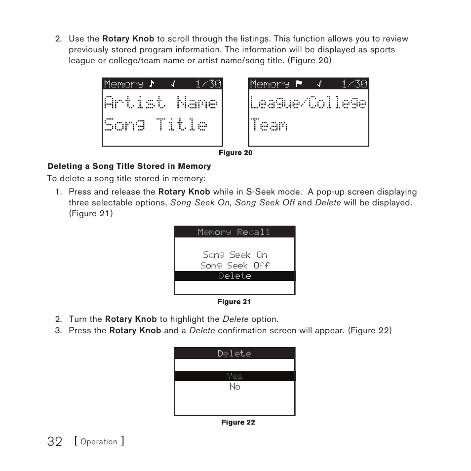 Sirius Satellite Radio 3 User Manual | Page 34 / 58