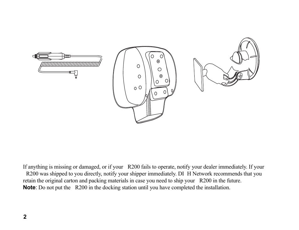 Sirius Satellite Radio SR200 User Manual | Page 8 / 43