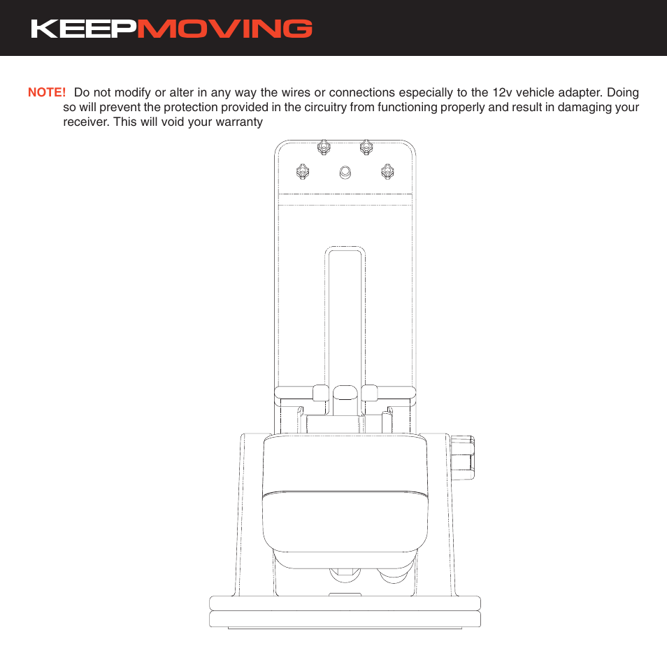 Keep moving | Sirius Satellite Radio XS021 User Manual | Page 2 / 12