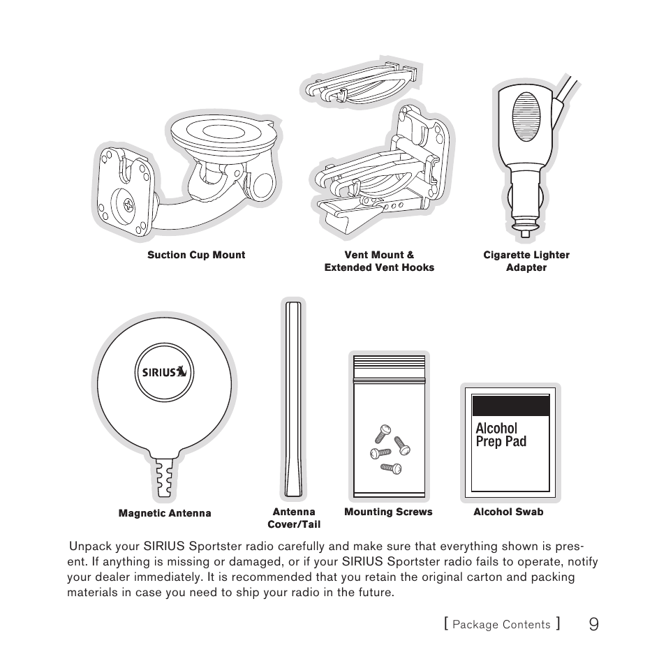 Sirius Satellite Radio Sirius Starmate 4 User Manual | Page 11 / 64