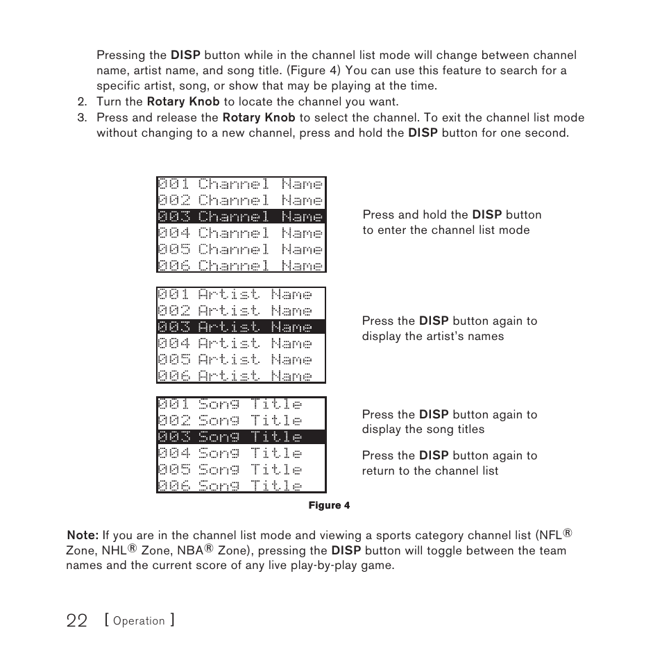 Sirius Satellite Radio Sirius Starmate 4 User Manual | Page 24 / 64