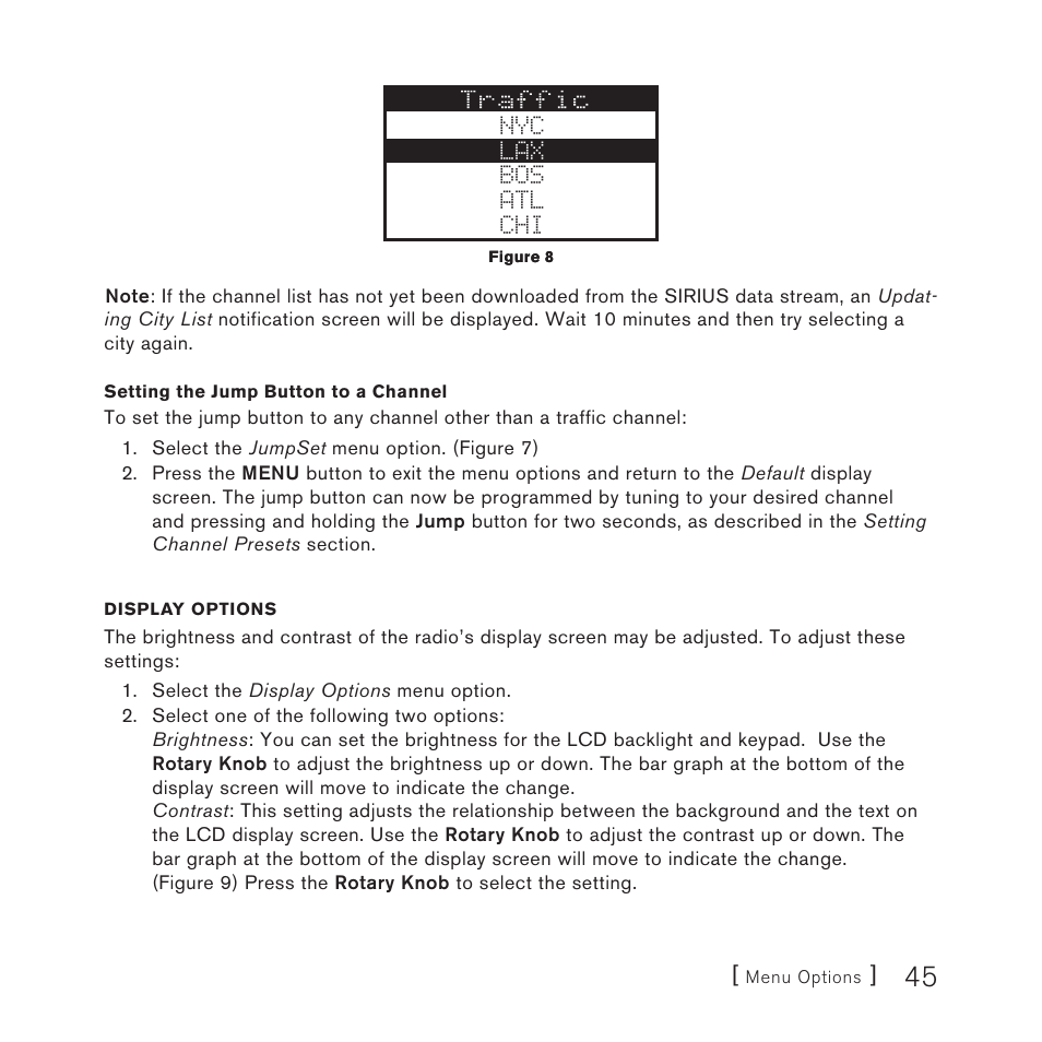 Sirius Satellite Radio Sirius Starmate 4 User Manual | Page 47 / 64