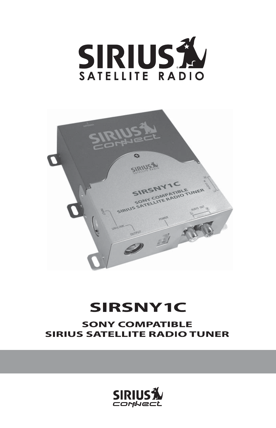 Sirius Satellite Radio SIRSNY1C User Manual | 16 pages