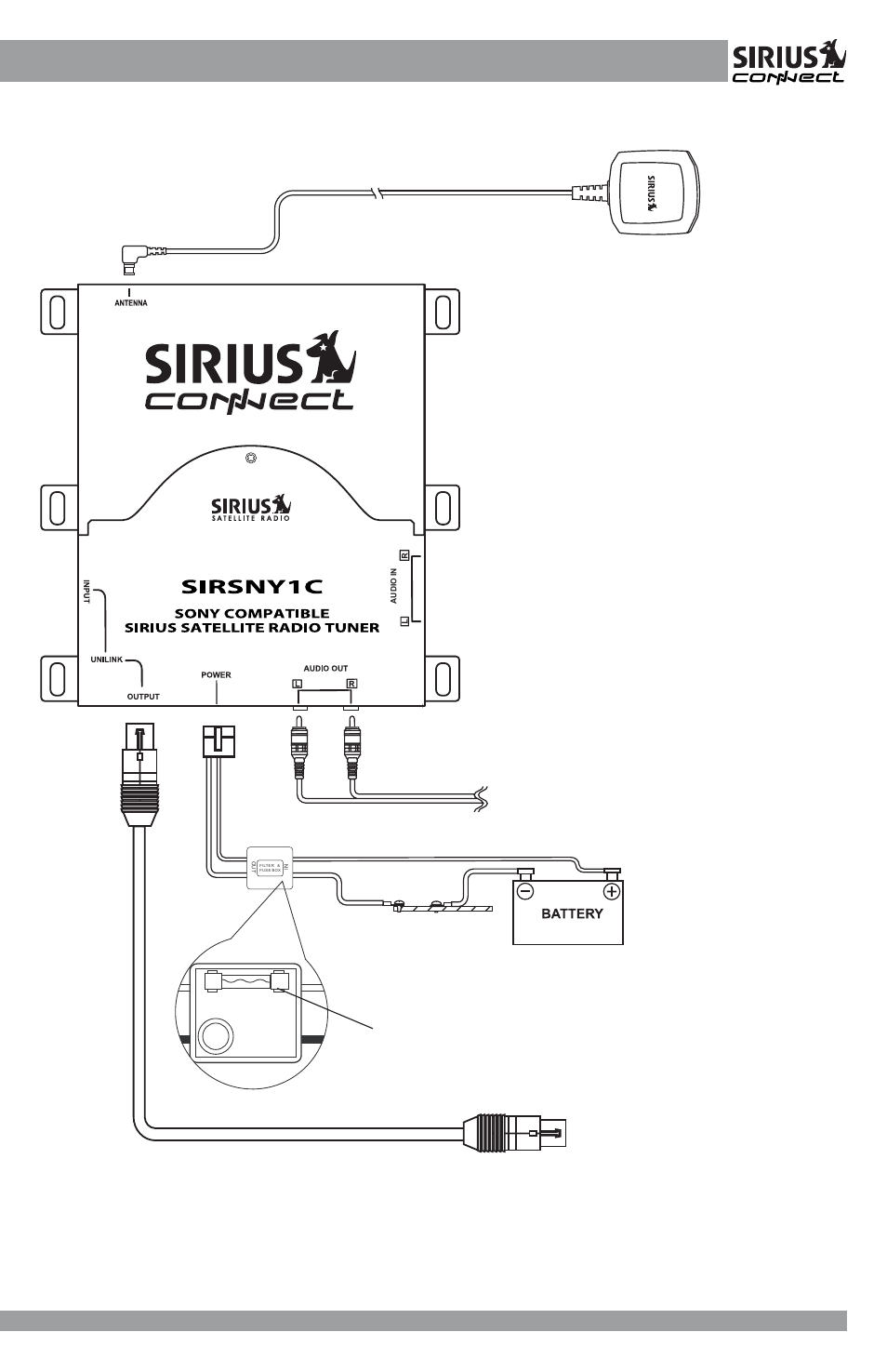 Sirius Satellite Radio SIRSNY1C User Manual | Page 9 / 16