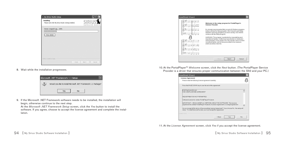 Sirius Satellite Radio S50 User Manual | Page 49 / 58