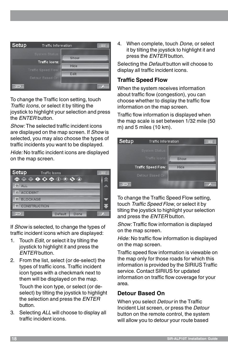 Sirius Satellite Radio SIR-ALP10T User Manual | Page 18 / 24