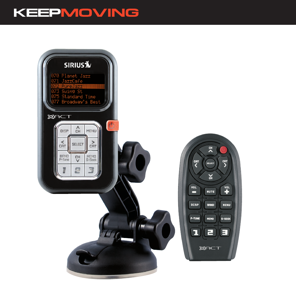 Sirius Satellite Radio XTR2CK User Manual | Page 2 / 44