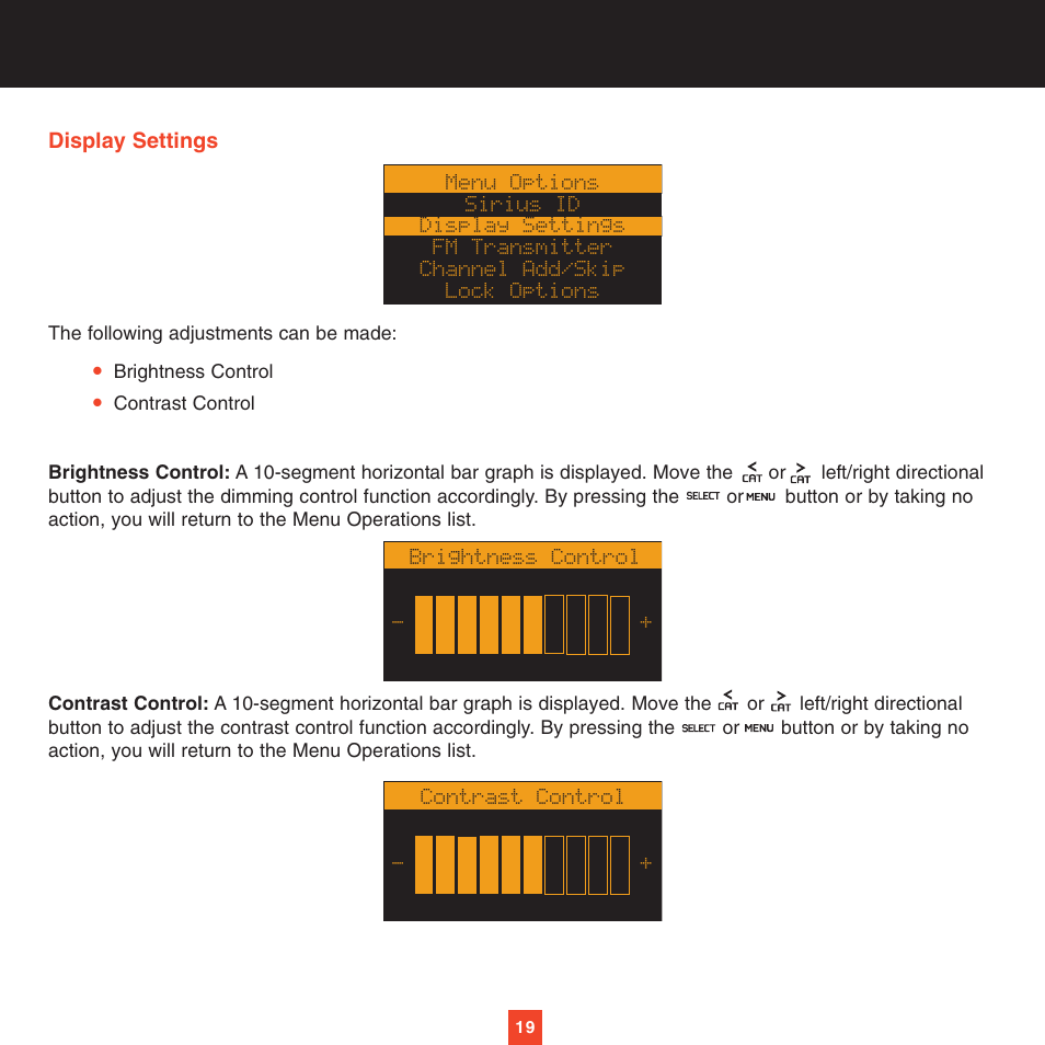 Sirius Satellite Radio XTR2CK User Manual | Page 23 / 44