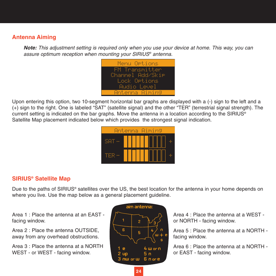 Sirius Satellite Radio XTR2CK User Manual | Page 28 / 44